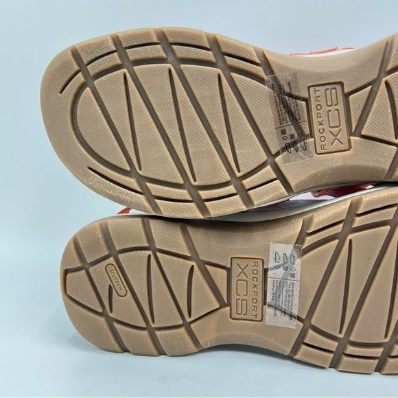 Rockport Women's Trail Technique Multi Coral Orange Sport Sandals Shoes Size 6.5 - Picture 11 of 15